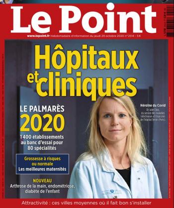 Lire la suite à propos de l’article Classement Le Point 2020 des Hôpitaux et Cliniques en France
